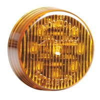 2" Round Amber Clearance Marker Light