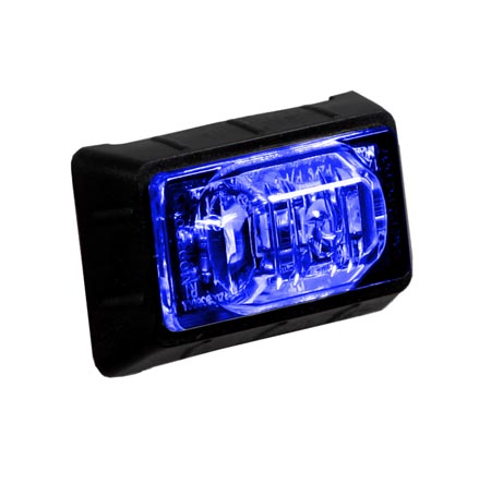 1.5" Mini Blue LED Courtesy Light with 3 LEDs
