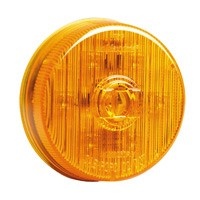 2 1/2" Round Amber Combination Marker