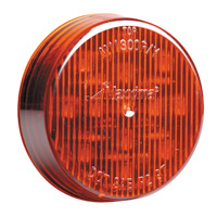 2 1/2" Round Red Clearance Marker Light