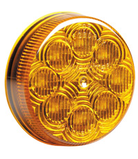 2 1/2" Round Amber Clearance Marker