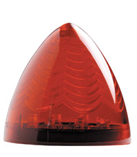 2 1/2" Beehive Red Clearance Marker