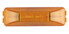 4" Amber Rectangular 2 Pin Clearance Marker