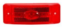 Red 2" x 6" Reflectorized Combination Clearance Marker