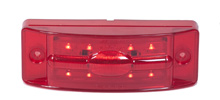 2" x 6" Super Bright Red Combination Clearance Marker