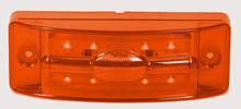 2" x 6" Super Bright  Amber Combination Clearance Marker