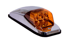 Chrome LED Upper Cab Marker Light