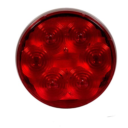 6 LED 4" Stop/Tail/Turn Light With Dry-Fit Connection