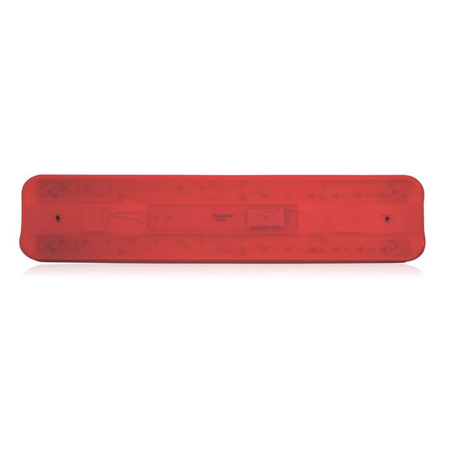 21" Low Profile Red & White Interior Light - 1,000 Lumens - Touch Sensitive On/Off Switch