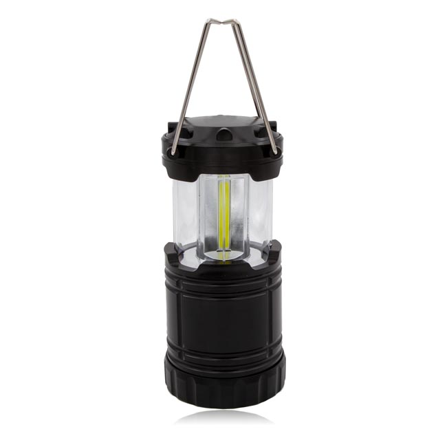 Portable Collapsible LED Camping Lantern, Water-Resistant Flashlight, 250 Lumens