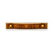 Low Profile 4" Rectangular P2PC Amber Clearance Marker Light