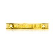 Low Profile 4" Rectangular P2PC Amber Clear Clearance Marker Light